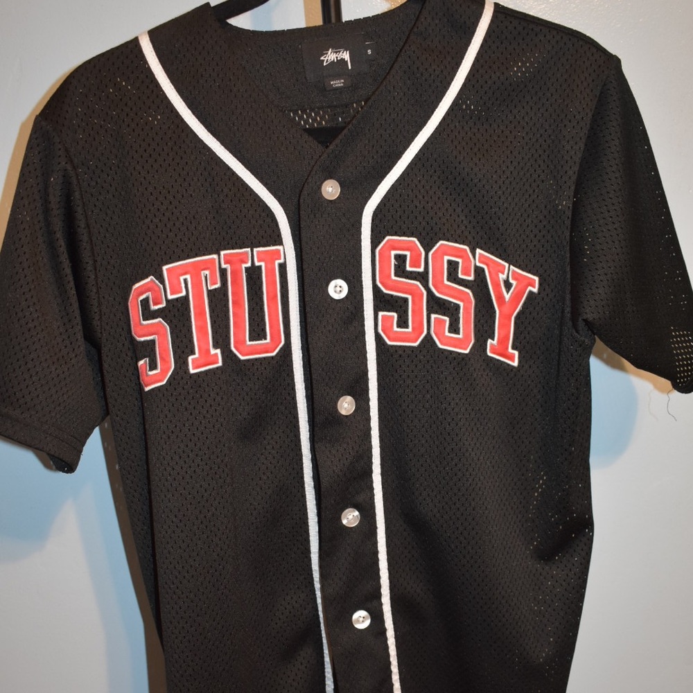 Black Stussy Jersey